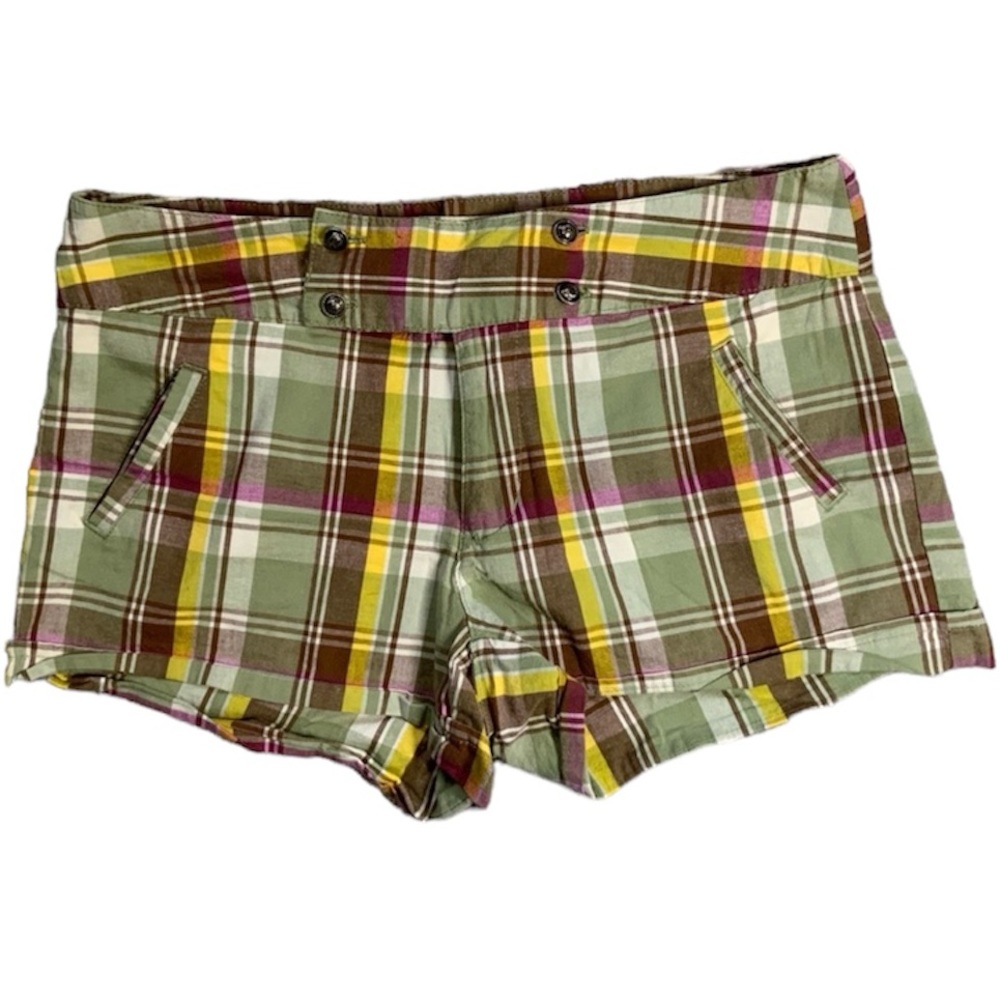 Kiss Plaid Shorts